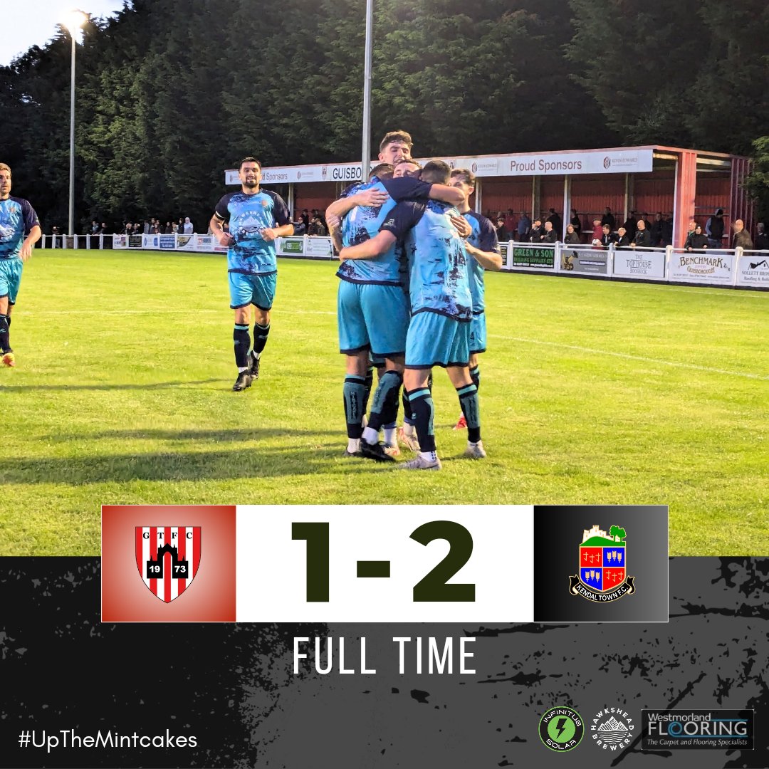FT | Guisborough Town 1-2 Mintcakes 

Croskell-Robinson's goal tops off a superb second half performance to put us through to the next round of the Emirates FA Cup!

#UpTheMintcakes