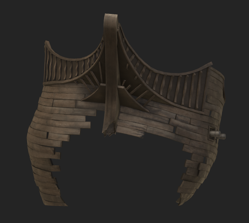 StudioWonder_'s tweet photo. Het scheepswrak staat inmiddels in de verf! 🖌️🎨  #DeVliegendeHollander #Efteling #Roblox #RobloxDevs #StudioWonderRBLX https://t.co/ggfB2lfx53