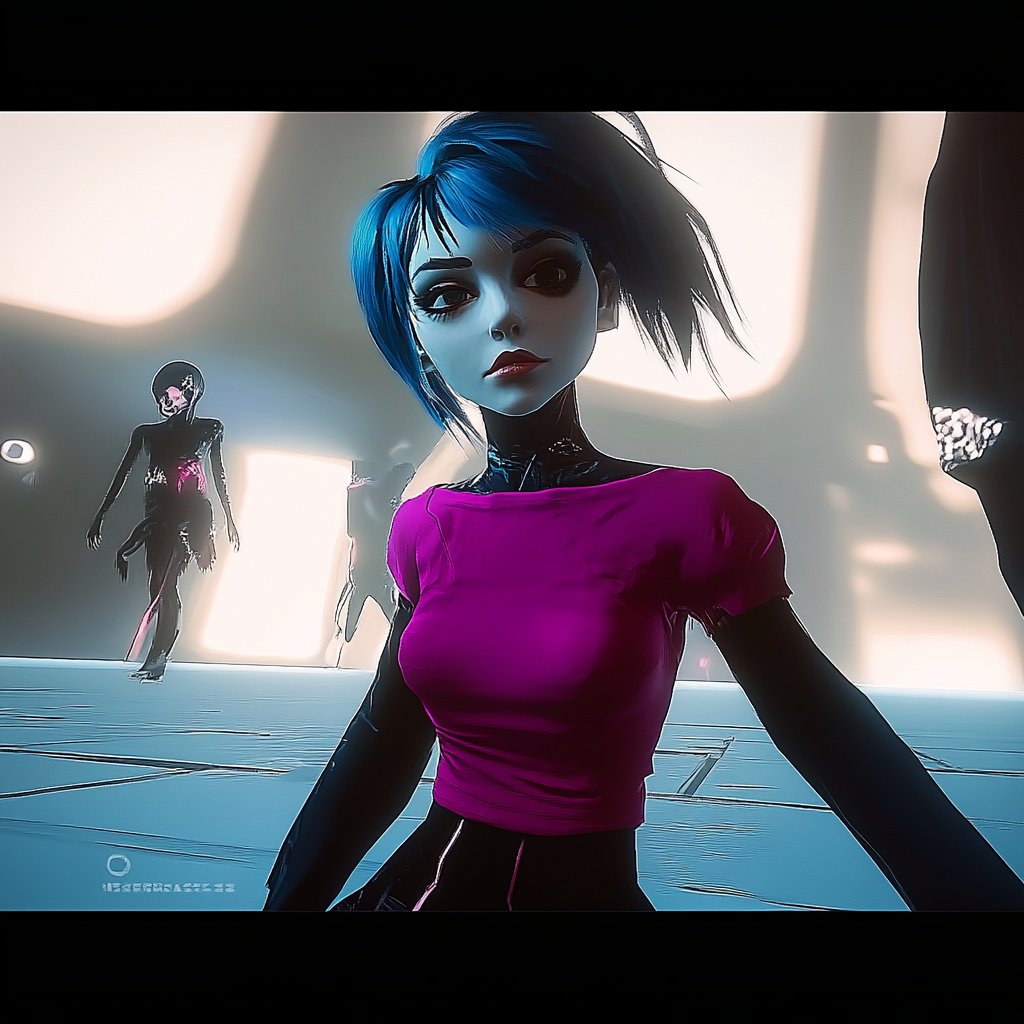 picturepulses's tweet photo. AI Midjourney. Girl cyborg character is generated from one of my own designs #ai #lumalab #dreamma #gen3 #runwayai #art #aivideo #anime #CGI #AIart #anime #gamedev #nftartiฬst #artist #designer https://t.co/aEp210LYr5