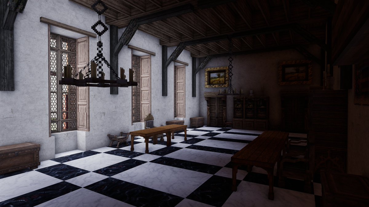 Castle interior - build in Minecraft