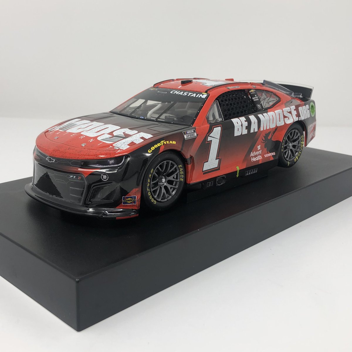 In honor of NASCAR being back this weekend, let’s do a GIVEAWAY of this Ross Chastain 2022 Talladega Win! 

To Enter: 
1️⃣ Retweet this post 
2️⃣ Follow us <a href="/SpoilerDiecast/">Spoiler Diecast</a> 
3️⃣ Tag a friend in the comments! 

You have until 11:59PM on Sunday, August 11th to enter!