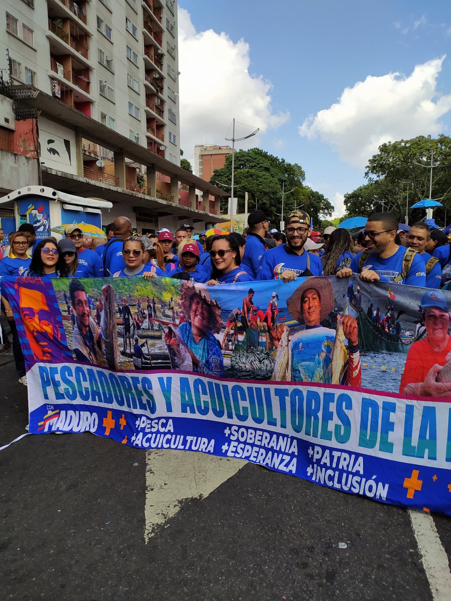 #7Ago| Los campesinos, agricultores y pescadores en apoyo al presidente Nicolás Maduro, con una gran movilización. 

#JusticiaSoberana