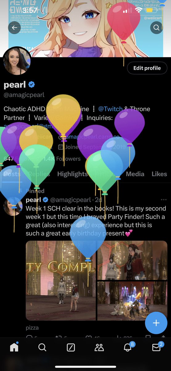 amagicpearl's tweet photo. 🥳🥳 https://t.co/OZCZj3hcFz