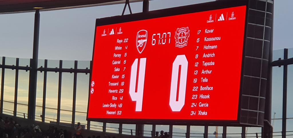Brilliant result for the Gunners 💥💥💥