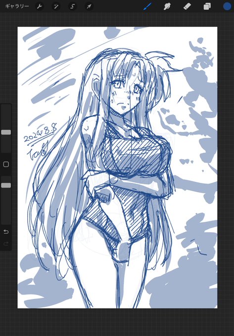 水着フェイトさん( ˘ω˘) 