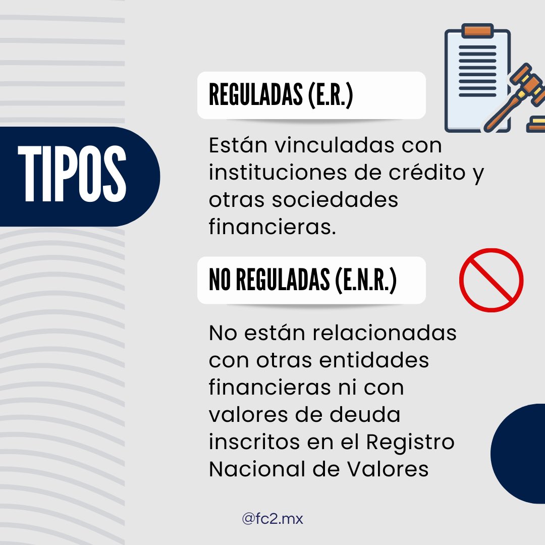 fc2cc's tweet image. 🌟 ¿Qué es una SOFOM? 🌟

Una SOFOM (Sociedad Financiera de Objeto Múltiple) es una entidad financiera en México que se dedica a ofrecer créditos, arrendamientos y factoraje financiero.

Conoce más sobre ellas🇲🇽🚀

#FC2 #Finanzas #Créditos #Arrendamiento #Factoraje #SOFOM