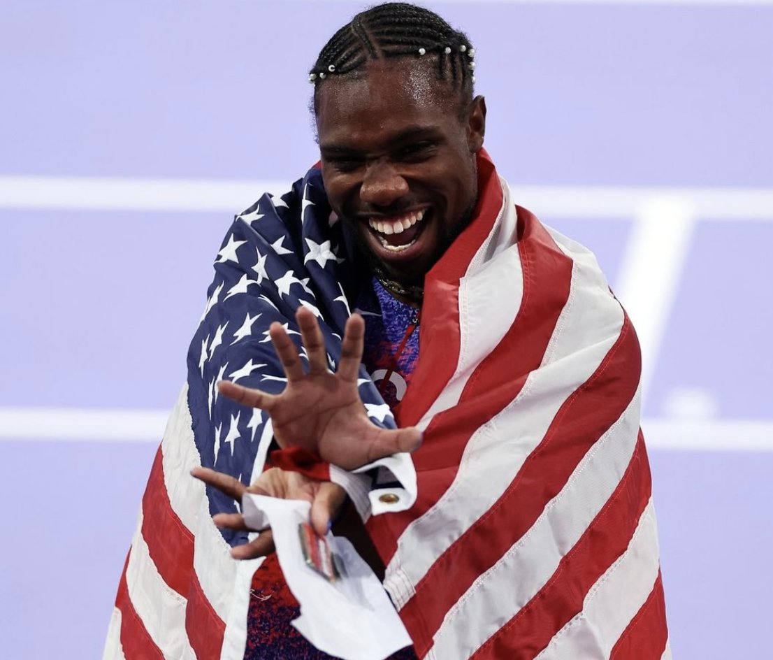 Dexerto's tweet image. Olympic gold medalist Noah Lyles reveals that he plans to play League of Legends when he returns home
