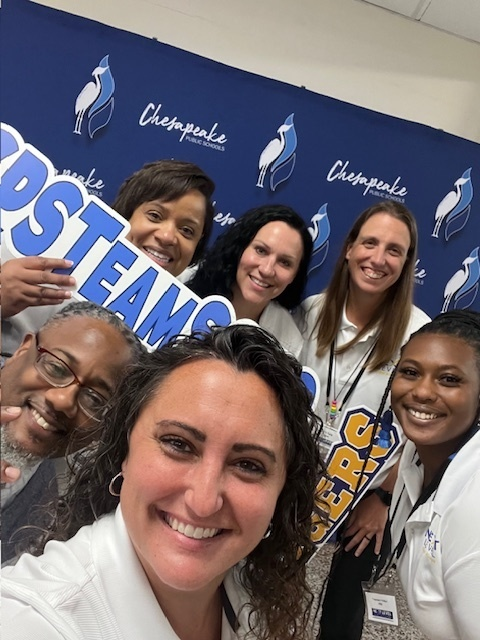 OscarSmithMS's tweet photo. It was a great first day at the CPS Next Level Empowerment Conference! We must say, we have the best looking admin team (not pictured, Ms. Brady). Can't wait to invite some of our teacher leaders to join in on the fun tomorrow! #NextLevelCPS #EmpowerCPS #CPSTeamSONO https://t.co/1IqR5n3jvS