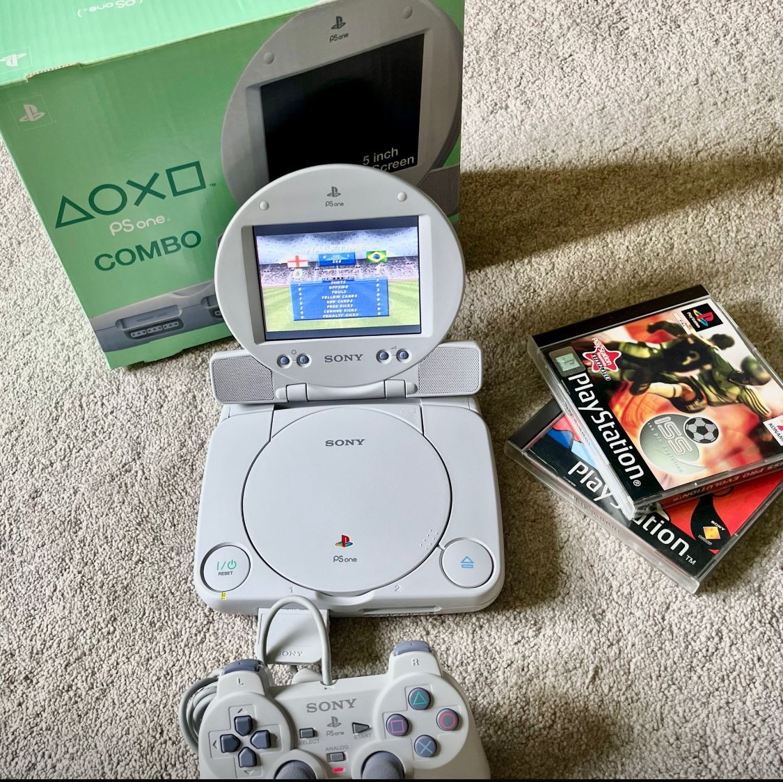 I wasn't planning on adding any new systems to my collection this year - but was offered a PSone Combo Pack for just over £100 in mint condition. Fair to say I'm right back down the PS1 rabbit hole and loving it. 👀