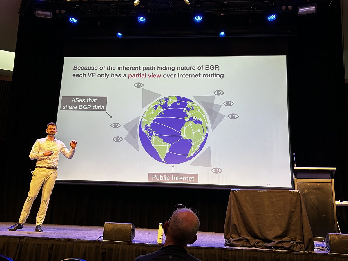 Cristel Pelsser (@cristel_pelsser) on Twitter photo If you could not make it to <a href="/ACMSIGCOMM/">ACM SIGCOMM</a> 2024, here are some pics of the presentation as well as pointers to the video and paper by <a href="/ThomasAlfroy/">Alfroy Thomas</a>, <a href="/KTrel67/">Thomas Holterbach</a>, Thomas Krenc, KC Claffy, and myself.
Paper: dial.uclouvain.be/pr/boreal/obje…
Video: youtube.com/watch?v=wcmNwT… If you could not make it to <a href="/ACMSIGCOMM/">ACM SIGCOMM</a> 2024, here are some pics of the presentation as well as pointers to the video and paper by <a href="/ThomasAlfroy/">Alfroy Thomas</a>, <a href="/KTrel67/">Thomas Holterbach</a>, Thomas Krenc, KC Claffy, and myself.
Paper: dial.uclouvain.be/pr/boreal/obje…
Video: youtube.com/watch?v=wcmNwT…