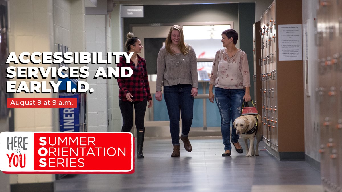 FanshaweSoPS's tweet photo. Accessibility services support all students, including those with IEPs, neurodiversity, and mental health needs. Join our "Here for You: Summer Orientation Series" on Friday, August 9 at 9 a.m. to learn about these services. 

https://t.co/jr1fM9HFkn

#FanshaweCollege https://t.co/zM1wnLR77a