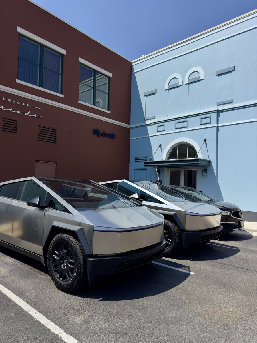 josertorresb's tweet photo. Ready to experience the future? 

The Cybertruck is now available for demo drives! Come to the Southlake Tesla store and get behind the wheel of the coolest, most futuristic, and most American truck ever made. Don’t miss out! https://t.co/Owf1mRVB1a