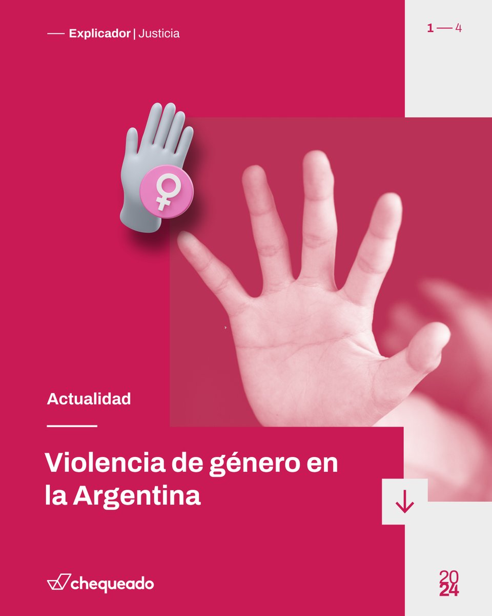 Chequeado's tweet photo. La ex Primera dama, Fabiola Yánez, denunció ante la Justicia al ex presidente Alberto Fernández por violencia de género. El ex mandatario aseguró que “es todo falso”.

🧵 ¿Qué datos existen sobre violencia de género en la Argentina?

🖌️@_matisevero
✍️@lugardel y @RosarioMarina_ https://t.co/Opfjrorhvc