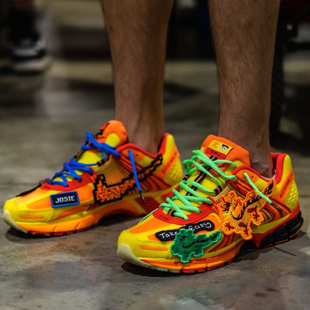 zoom fly doernbecher on feet