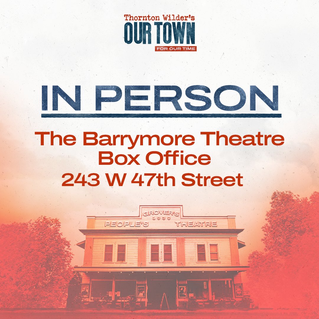 Our Town Broadway tweet media