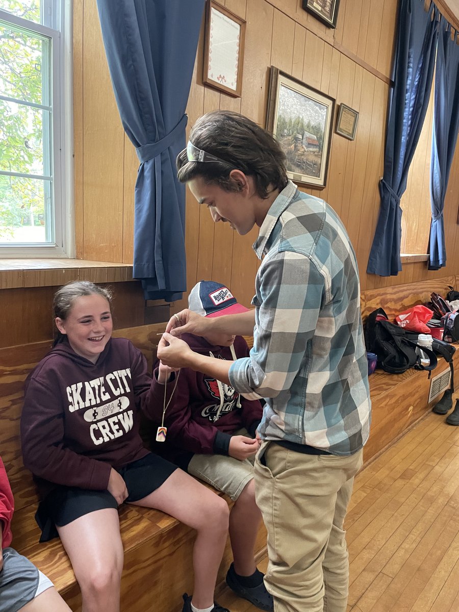 TwpWellNorth's tweet photo. What a fantastic day at Damascus Day Camp! 🌲 On Tuesday, our campers crafted pendant necklaces from tree branches and made wooden flowers or trucks with the help of skilled woodworker Will Daize. A huge thank you to Will for making the day so memorable! 🌟 #CampFun #Woodworking https://t.co/acSIGK3Ln7