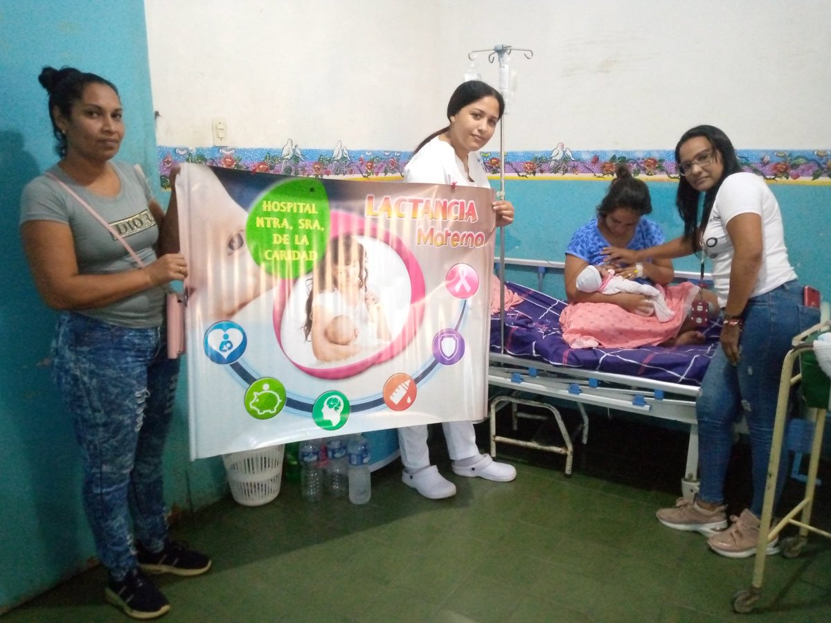 Hspital_SS's tweet photo. #07Ag.// Actividades en sesiones educativas en Semana Mundial de la Lactancia Materna, motivar y promover la leche materna en los bebés. @NicolasMaduro @Soykarinacarpio @DraShirleySalud @MagaGutierrezV @Drtovar4 #VenezuelaHaceJusticia https://t.co/mHxmSEAscp