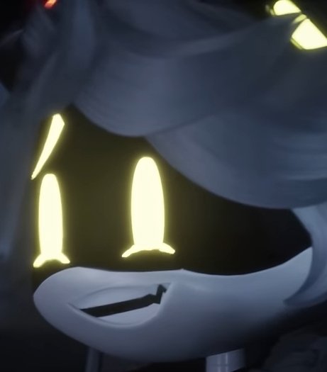 HollyNeko13's tweet photo. One of the things I miss most from the pilot that I don't see much in the later episodes is N's fangs peaking out a little when he talks. I thought it was so cute.
#murderdrones
#SerialDesignationN https://t.co/NyYwpPXYZy