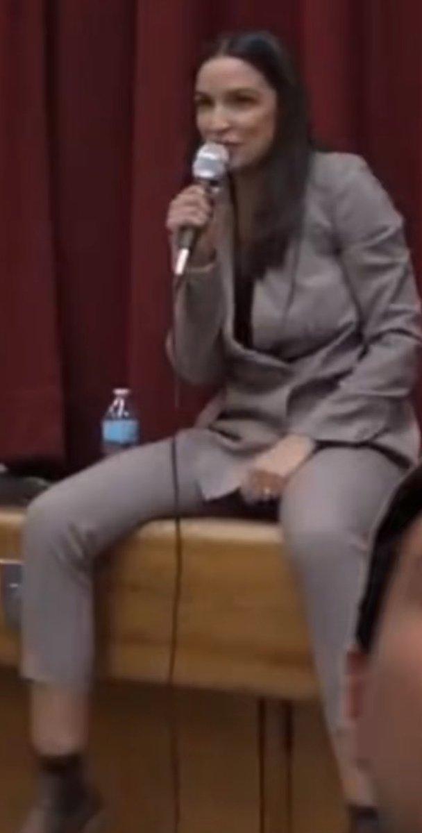 barbstreicher's tweet photo. @AOC And why are you? https://t.co/KBfasag4su