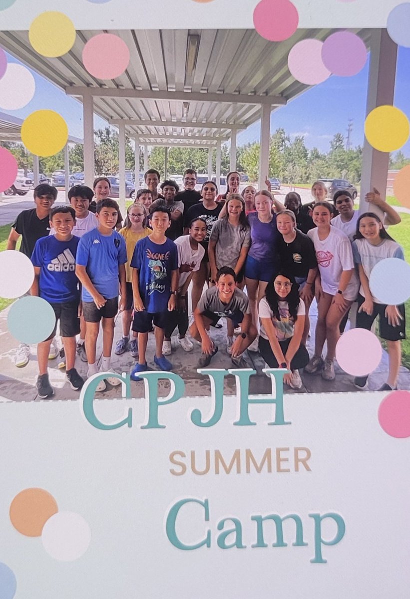 CPJH_Orchestra's tweet photo. CPJH Orchestra had a great summer cam! We made memories, connected to new and returning friends. We created leaders. We had FUN! @TISDCPJHS @FineArtsTomball #ohana https://t.co/132jU63iVA