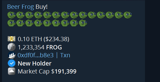 _dogens's tweet photo. BEER $FROG IS SITTING AT THE BOTTOM RIGHT NOW
GREATE ENTRY 

BIG PARTNERSHIP ANNOUNCMENT IS COMING SOON👀
KEEP ON FADING ANON ?

CA 0x0101013d11e4320d29759f40508c61110f525211 https://t.co/nNlWZCALs1