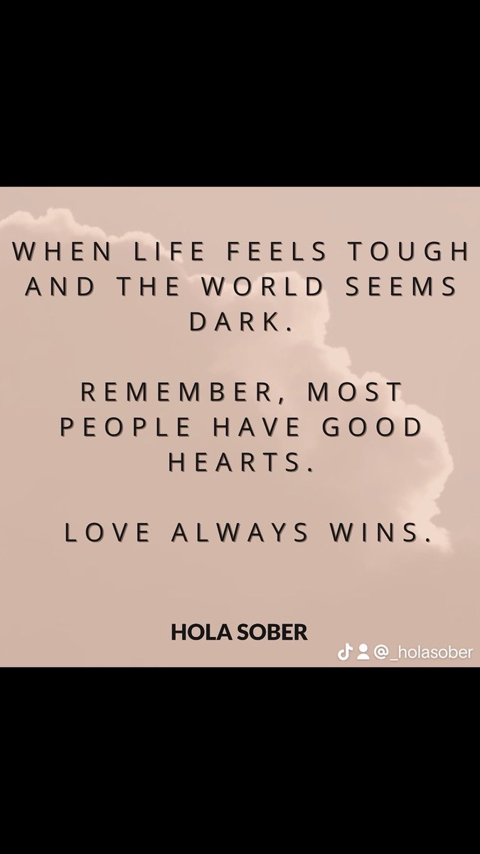 For those who need to hear this. 

#love #sobriety #LoveWins #peace