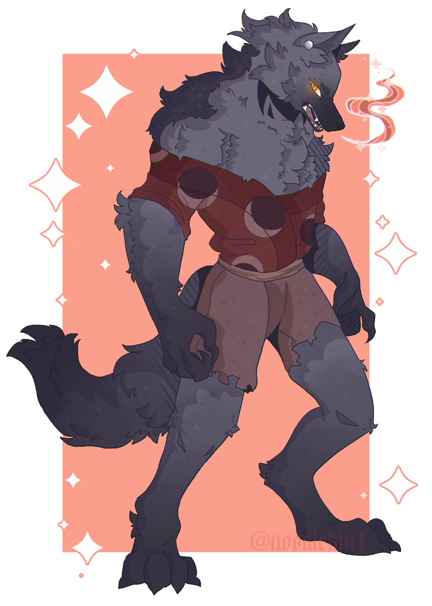 matchatown_jpeg's tweet photo. Werewolf hours!! (I like drawing werewolves a lot teehee) https://t.co/AkjElGsCPy