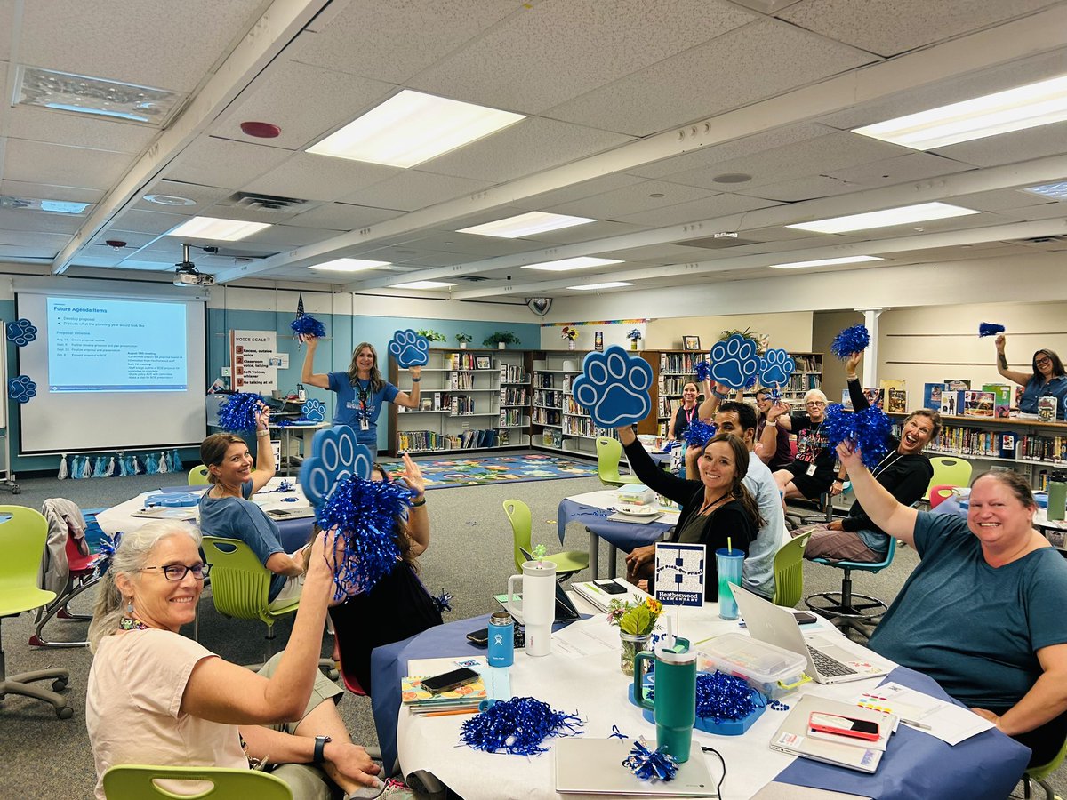 It was “Paws Up” at the end of the first day back with our team at Heatherwood ES here in <a href="/BVSDcolorado/">Boulder Valley School District</a>!! Leaning into the theme “Our Pack is Our Pride”! #NWNisALLin <a href="/DrLoradelaCruz1/">Dr. Lora de la Cruz</a>