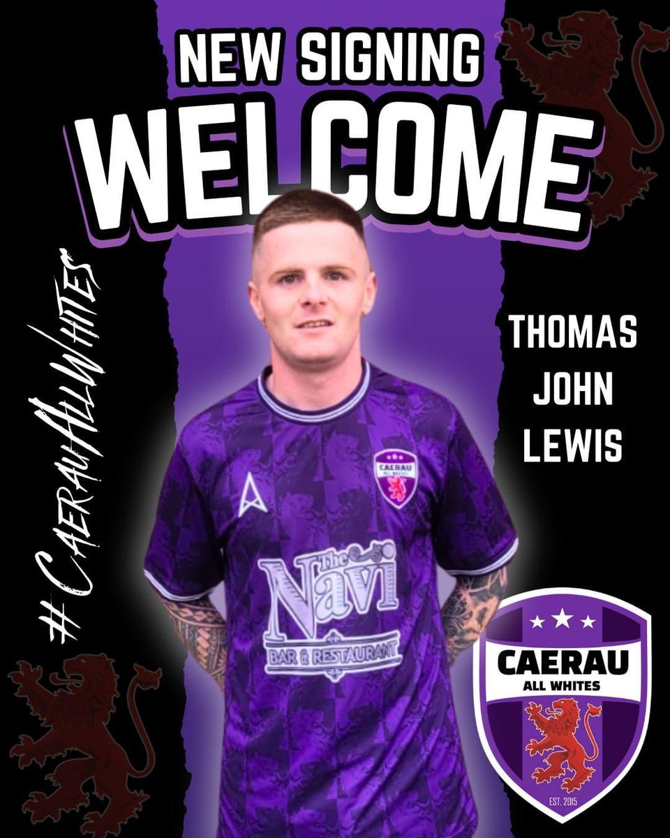 With the season coming to a start this week, we’d like to announce our latest addition to the team <a href="/Thomaslewis97/">Thom</a>! It’s been nice seeing him settle into the team these past few weeks, talented player and a great addition to the squad. Welcome John 💜⚽️