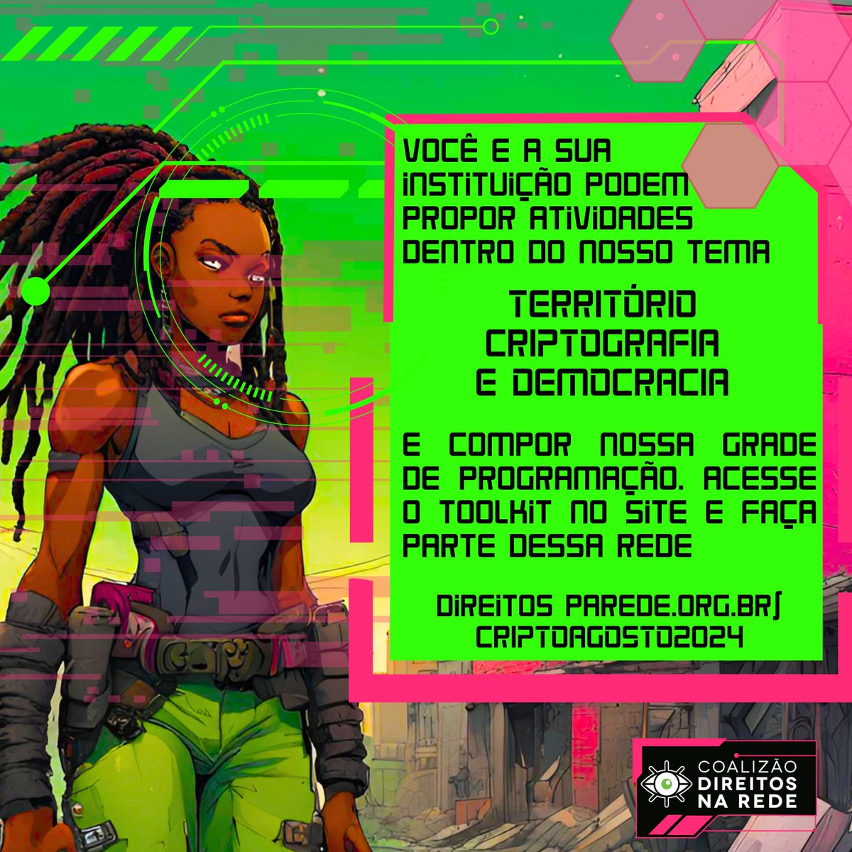 Vamos pulverizar o conhecimento?

👾

Acesse site: direitosnarede.org.br/criptoagosto20…

<a href="/cdr/">Treadstone Citronella</a>