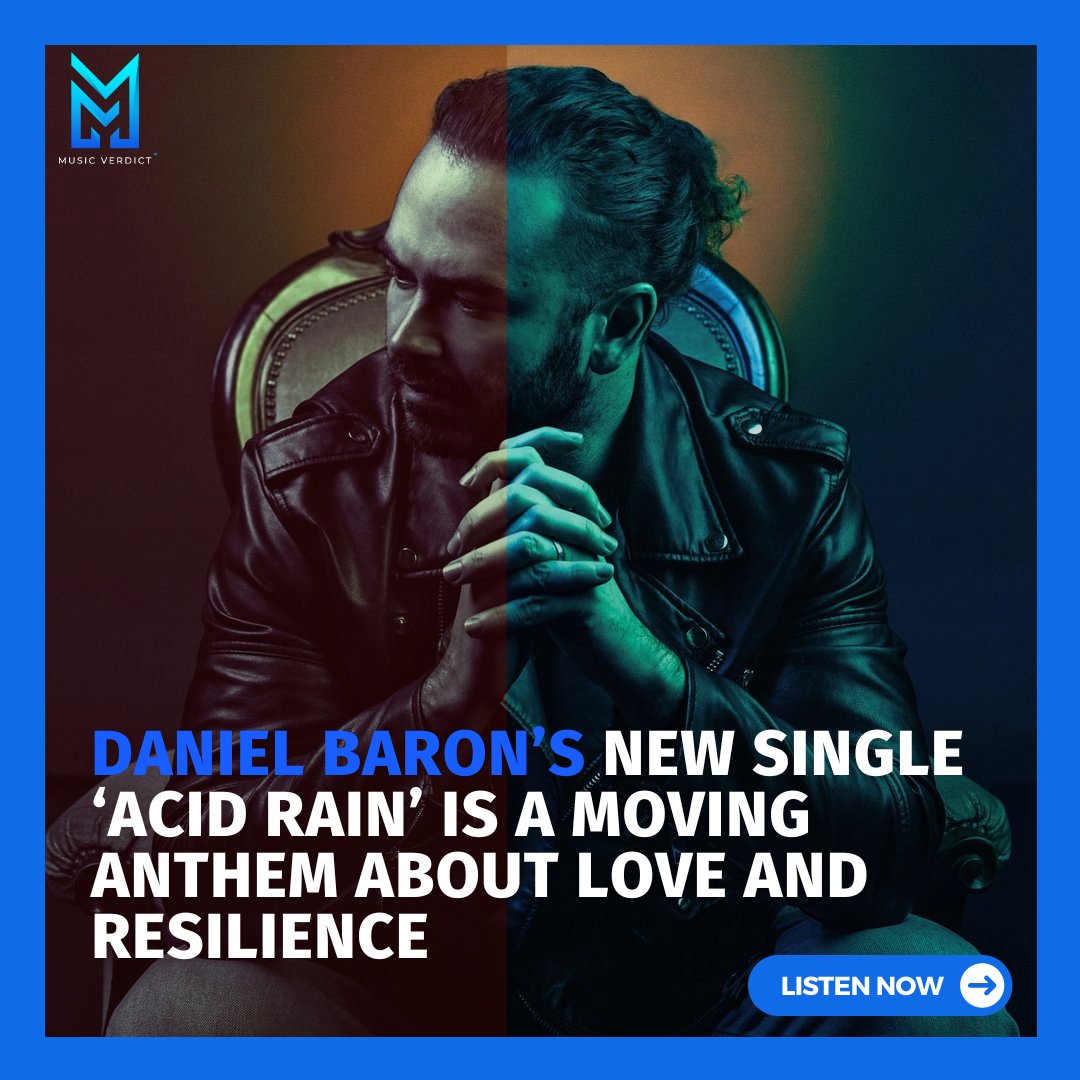Music Verdict (@music_verdict) on Twitter photo Platinum-selling and three-time SAMA-nominated artist and producer, Daniel Baron <a href="/DanielBaronSA/">Daniel Baron</a> returns with brand-new music as he premieres his new single ‘Acid Rain’.
musicverdict.com/daniel-barons-… Platinum-selling and three-time SAMA-nominated artist and producer, Daniel Baron <a href="/DanielBaronSA/">Daniel Baron</a> returns with brand-new music as he premieres his new single ‘Acid Rain’.
musicverdict.com/daniel-barons-…