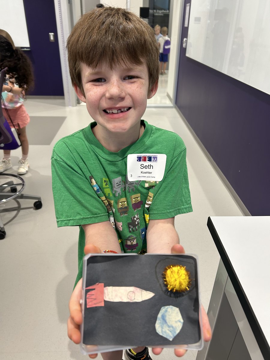Little STEM Jacks Camp was a huge success last week with just shy of 100 incoming elementary students! Activities ranged from biology to astronomy to geometry, and were primarily designed and led by our pre-service teachers from the JacksTeach program. <a href="/jacksteach/">JacksTeach SFA</a> #SFASU #STEM