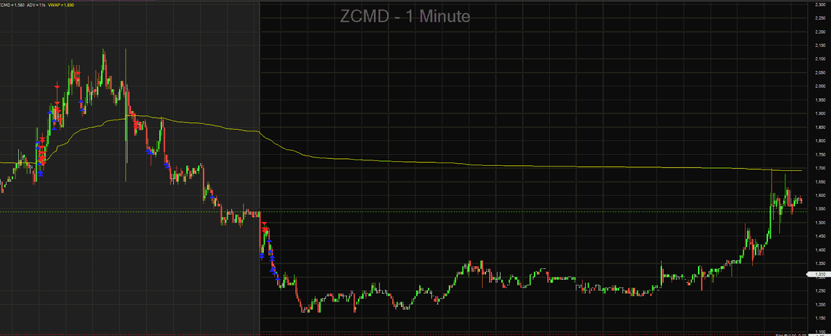 boucanierr's tweet photo. Sometimes holding on is not the best option  $ZCMD https://t.co/cG0SO2vuTP