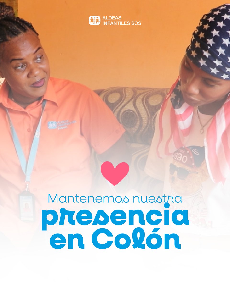 aldeaspanama's tweet image. Mantenemos nuestra presencia en Colón
con los servicios de Prevención y Fortalecimiento
Familiar ✅