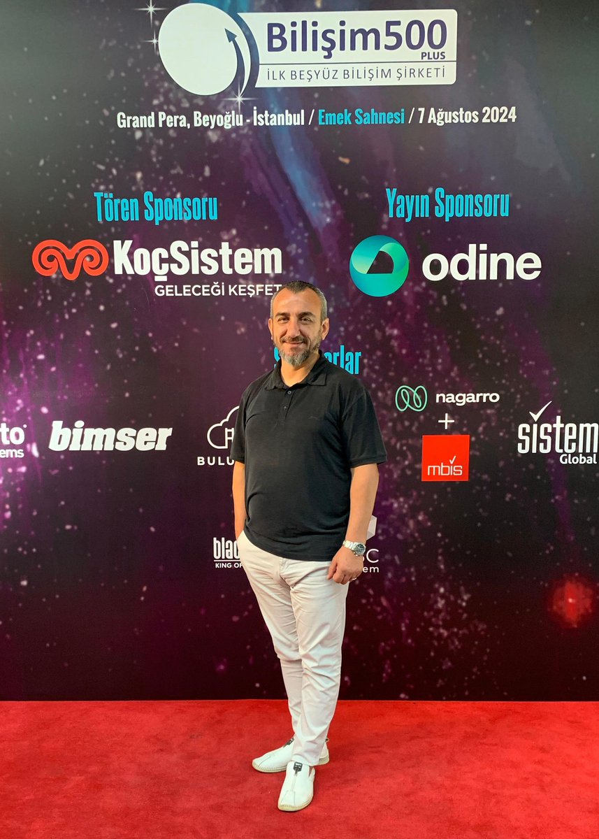 Geceye damgasını vuran #Türkiye 'nin <a href="/Bilisim500TR/">Bilisim500</a> 'lerinin belirlendiği ödül töreninde yerimizi aldık, Organizasyonda emeği geçen <a href="/bthaber/">BThaber</a> Gazetesi Başkanı <a href="/muratgoce/">Murat Göçe</a> beyefendi ve ekibine sektöre canlılık veren 25 yıllık tecrübelerini bizlere aktardıkları için teşekkür ederim.