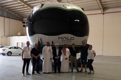 99H33's tweet photo. #من_بلادي 🇸🇦
قررت شركة  Halo Space الاسبانية لتقنيات الفضاء إنشاء قاعدتها التشغيلية الرئيسية وموقع التجميع النهائي في المملكة، كما ستبدأ السعودية اختبار الرحلات في أقل من شهر https://t.co/gjJBuyzJ8V