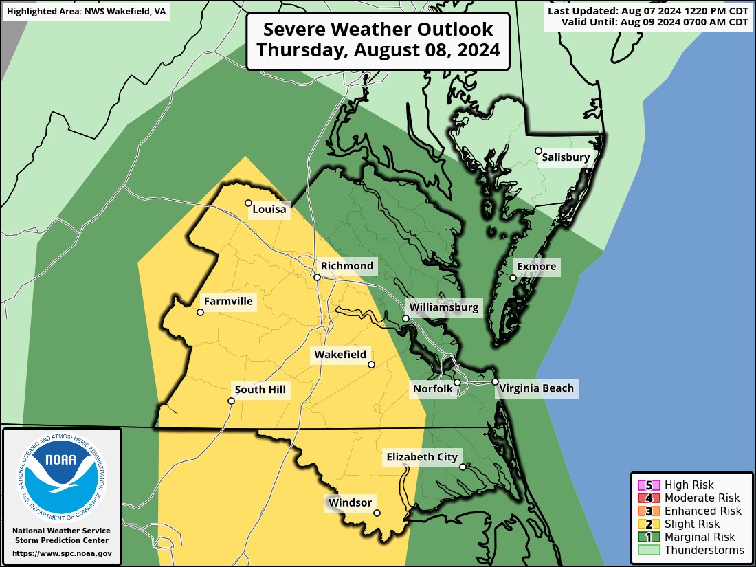 NWS Wakefield tweet media