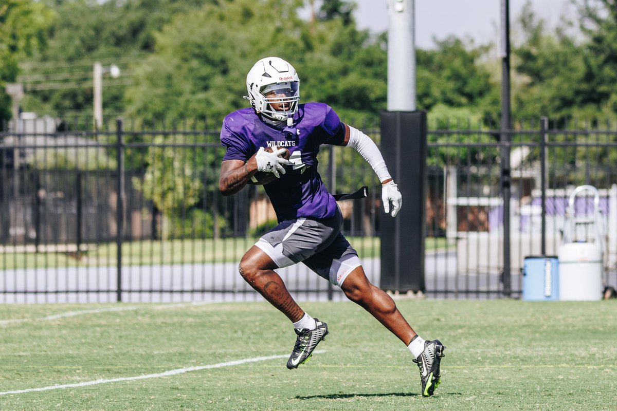 ACUFootball's tweet photo. Clocked in⏰

#CDT | #GoWildcats https://t.co/mwdMlt6isG