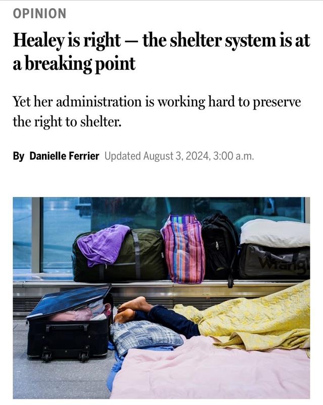 Heading Home's CEO Danielle Ferrier published this op-ed in The Boston Globe about recent actions taken to try to stabilize the shelter system – and work we continue to do to build a stronger ecosystem around shelter and affordable housing. Read it here: bit.ly/4fBDOXR
