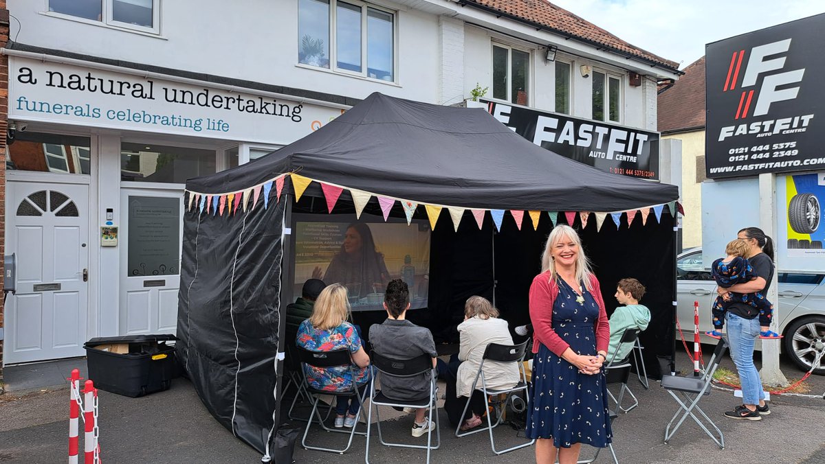 This is our main week of 'pop up' screenings of the 'Stories Unite' documentary. The 'after' discussions demonstrate how much love there is for our diverse Kings Heath community &amp; how much the violence and hate of the riots does NOT represent us. Thank you to everyone showing up.