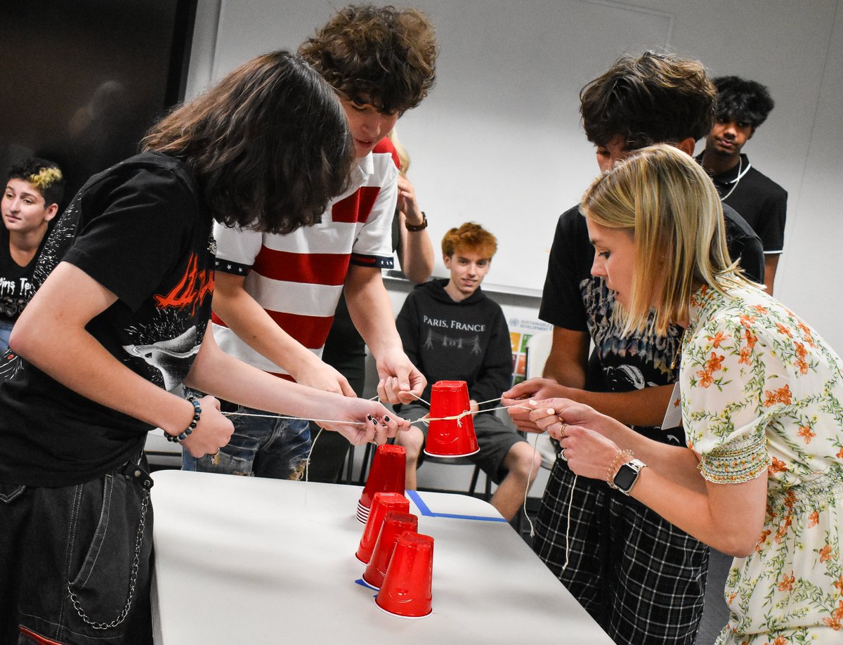 OVHS - We're back!!! Great first day at Oak View High School - Fun times in class and a great team building exercise at the end of the day! @OakParkUSDSupt <a href="/oakparkusd/">Oak Park USD</a> <a href="/McGuganStewart/">Stewart McGugan</a> <a href="/jdsocal/">Jeff Davis</a>