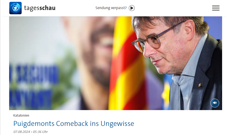 xavidomenech99's tweet photo. 1) Nach sieben Jahren Exil, unerbittlicher Verfolgung und ständigen Drohungen hat der katalanische Präsident @KRLS Puigdemont beschlossen, morgen als gewähltes Mitglied des katalanischen Parlaments nach Katalonien zurückzukehren. 🔽 https://t.co/2BTkDRBJZh
