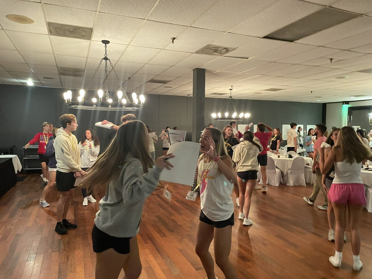 Seniors and juniors hard at work today at Link Crew training! Watching these teacher leaders and student leaders in action made my heart full. 💛🖤 We are so grateful for all you do for our <a href="/OHS_Tigers/">Oakville High School</a> community!!! <a href="/Tiger_Leaders/">OHS Tiger Leadership Class</a>