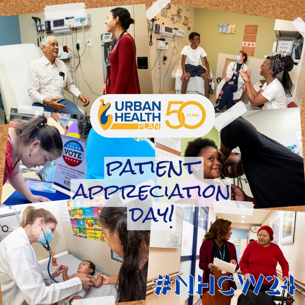 Urbanhealthplan's tweet photo. Today is Patient Appreciation Day, and we’re celebrating every Urban Health Plan patient and community board member! From all of us at UHP, thank you for choosing us, for making us your provider of choice, and for calling Urban Health Plan your healthcare home. https://t.co/5QVtrsyNwH