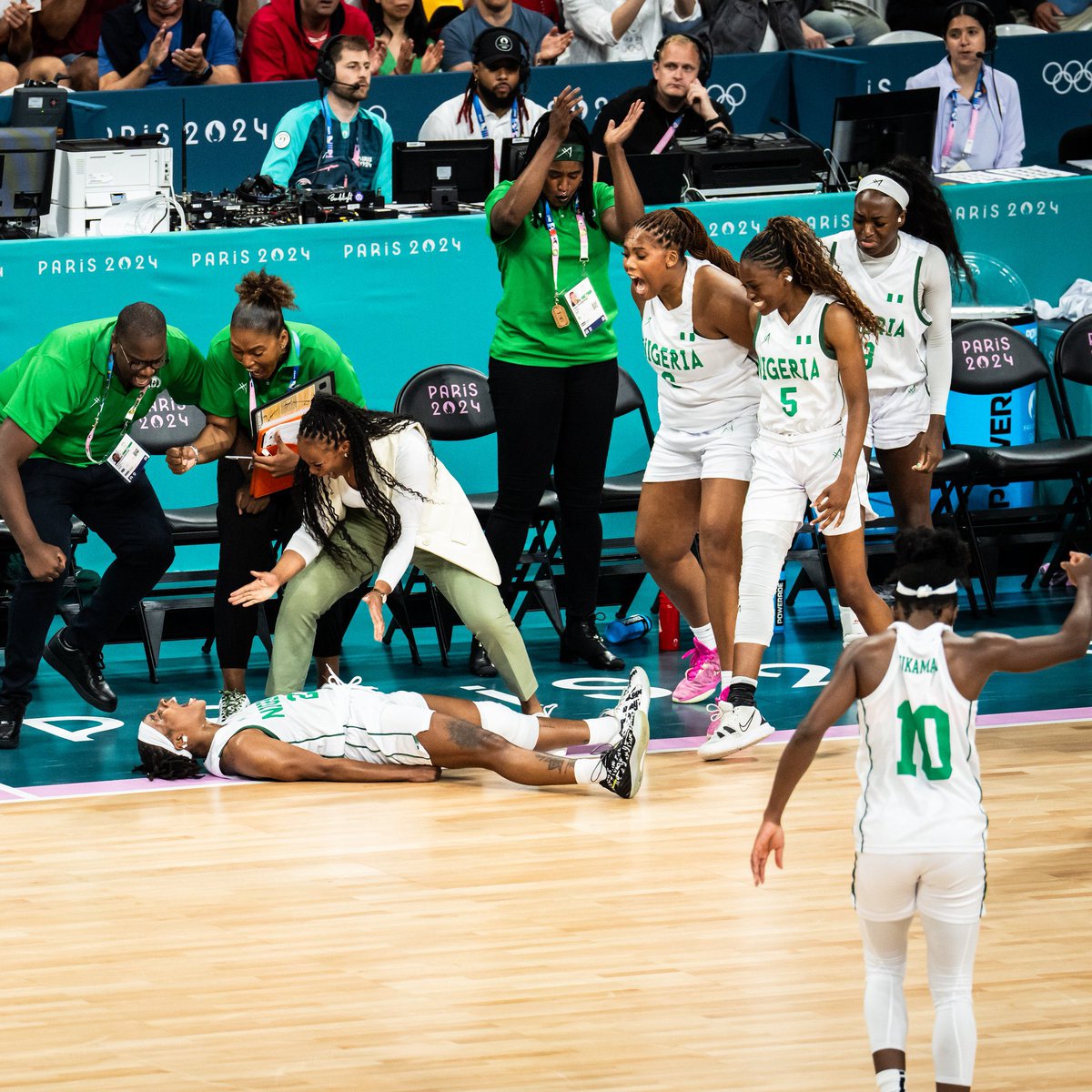 Brilamedia's tweet photo. What a run!
Thanks for the memories D Tigress 🐅 🇳🇬
You are the pride of a continent 
Paris 2024 will miss you. https://t.co/VaDCpyfQS4