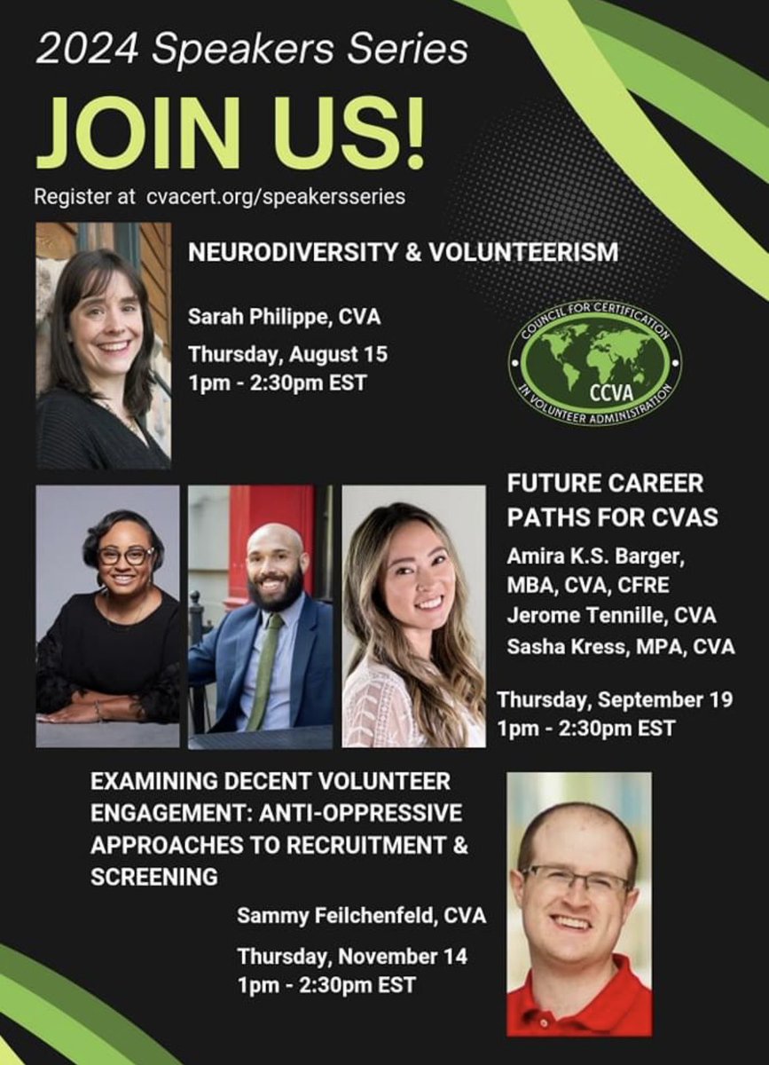 Council for Cert. in Volunteer Adm. tweet media