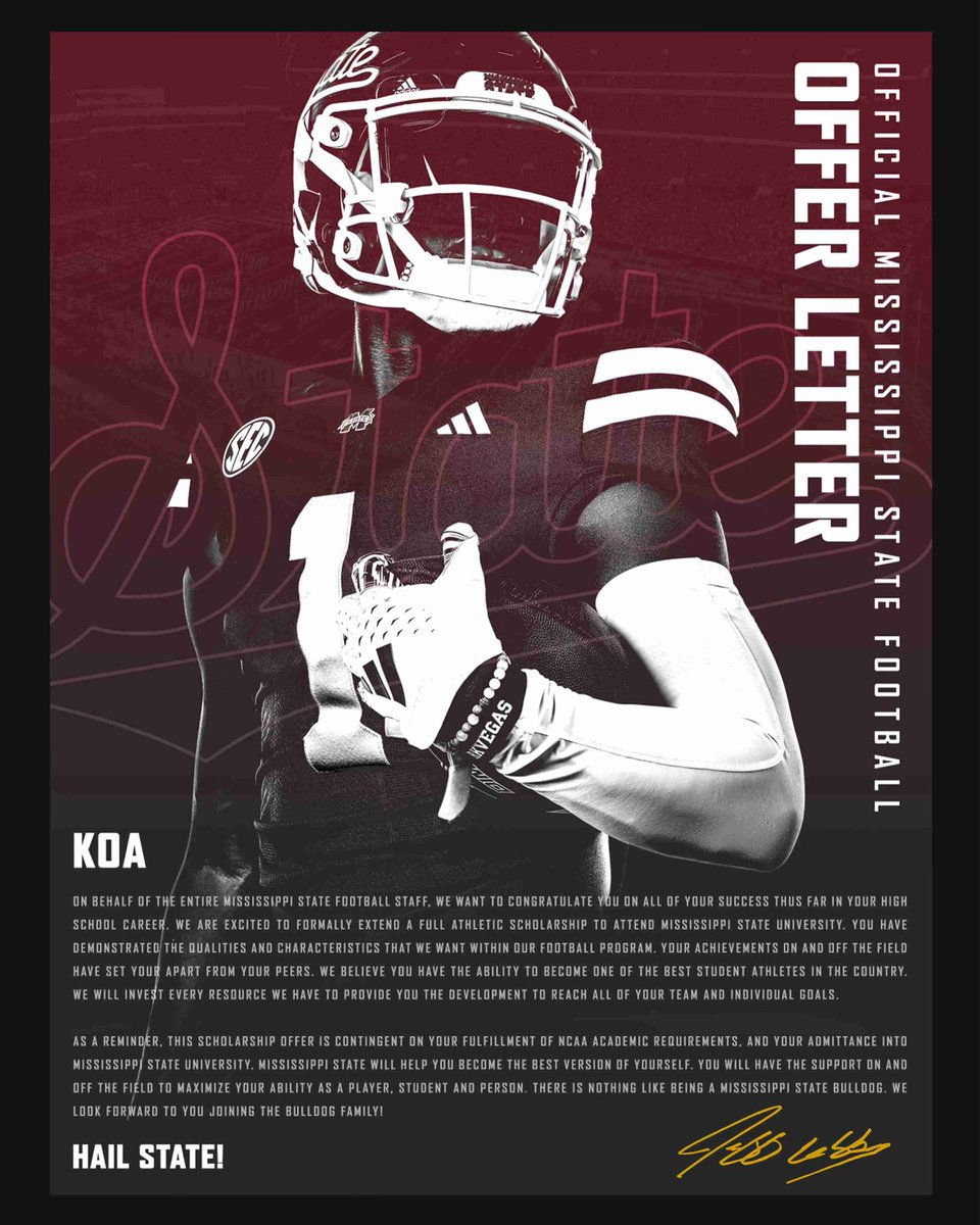 Blessed #HailState 🙏🏾