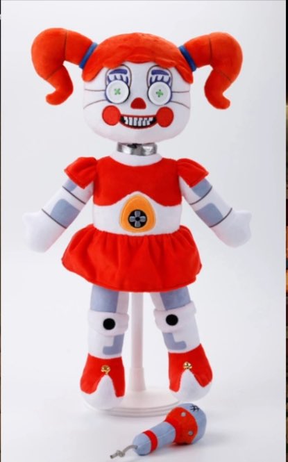 FNAFAlerts's tweet photo. The HEX plushie for Circus Baby has been revealed on @entom_dp's charity stream! They’ll be playing the new Into the Pit game. Go show your support!

Link below for source:
https://t.co/SpzXyKYerf https://t.co/M0dU8obmSI