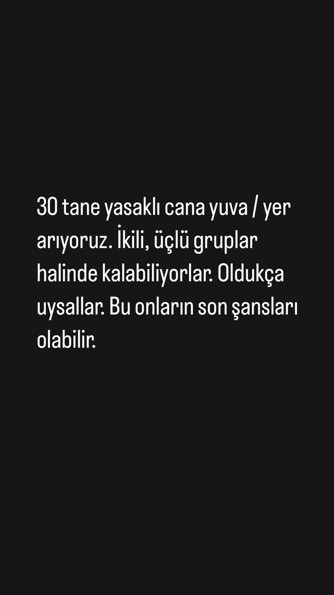 melothepit's tweet photo. Acil paylaşım desteği lütfen. Özellikle barınağı olan derneklere çağrımızdır. Bireysel olarak gönüllüler de himayelerine alabilirler… https://t.co/RqCT6FFgAY