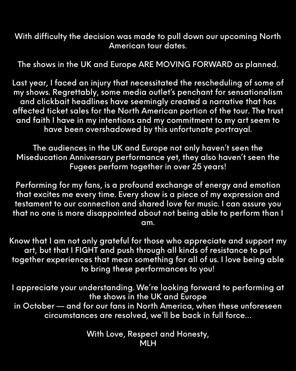 Ms. Lauryn Hill (@mslaurynhill) on Twitter photo 